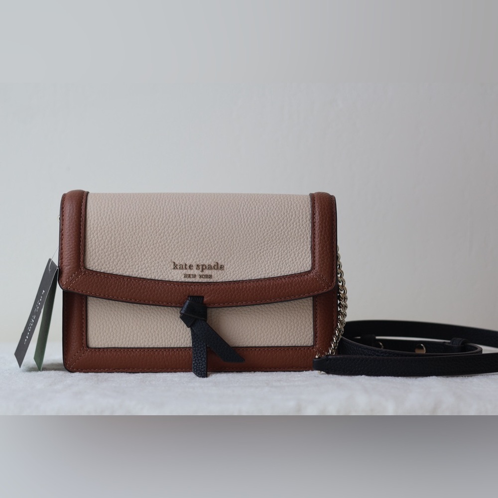 Kate Spade Knott Colorblocked Flap Crossbody bag - Picture 3 of 9